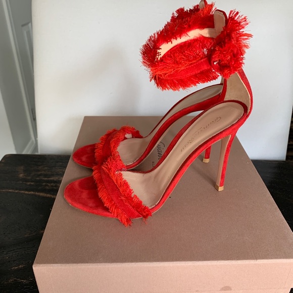 Gianvito Rossi Suede Heels - Picture 4 of 4